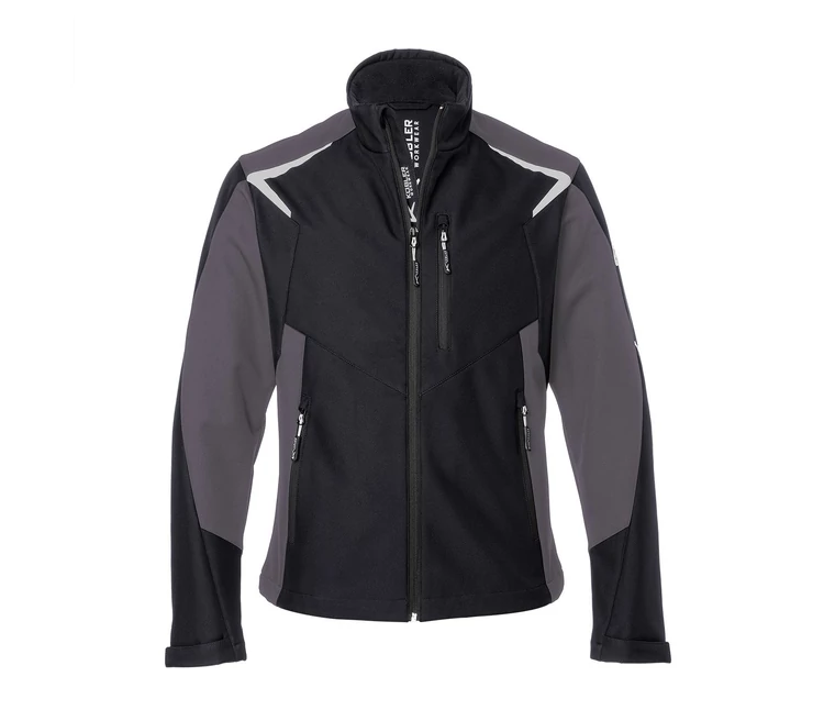 Kübler Bodyforce Ultrashell dzseki - fekete/antracit (9997)