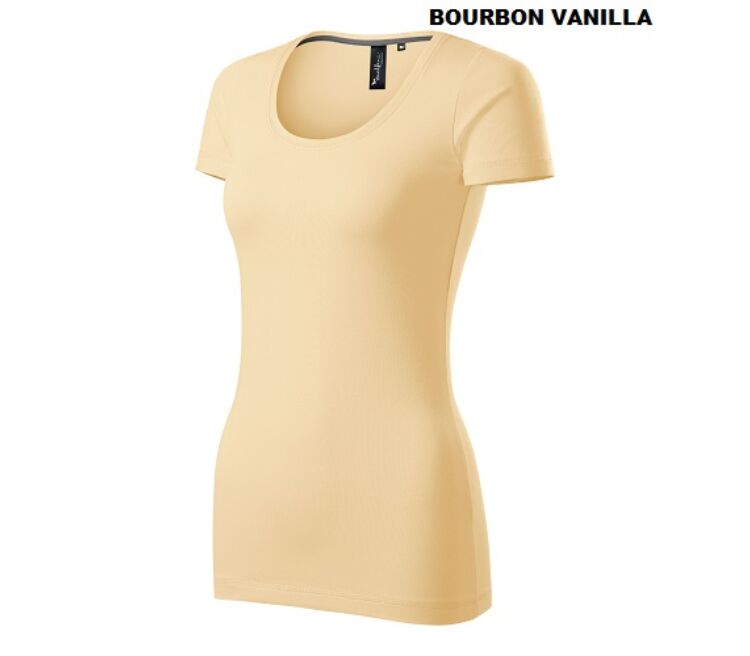 Malfini Action 152 Prémium női pamut póló Bourbon vanilla (85)