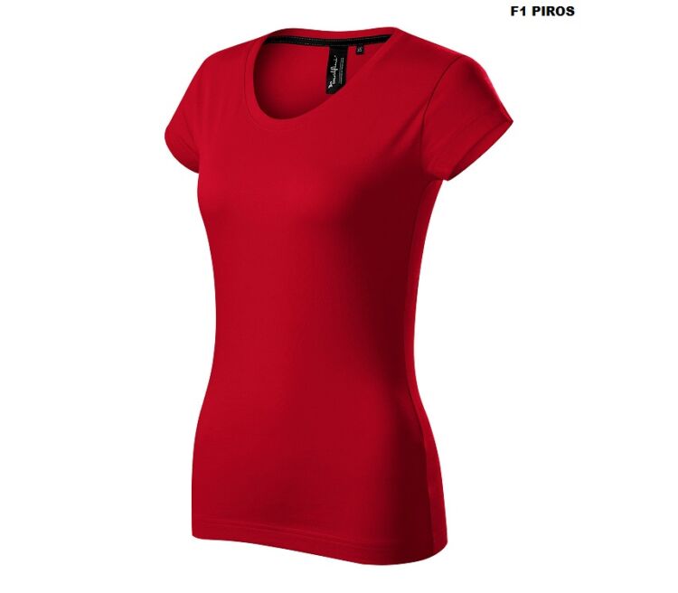 Malfini Exclusive prémium női póló F1 piros (71)