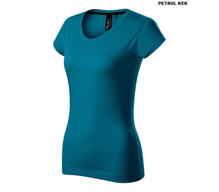Malfini Exclusive prémium női póló Petrol kék (93)