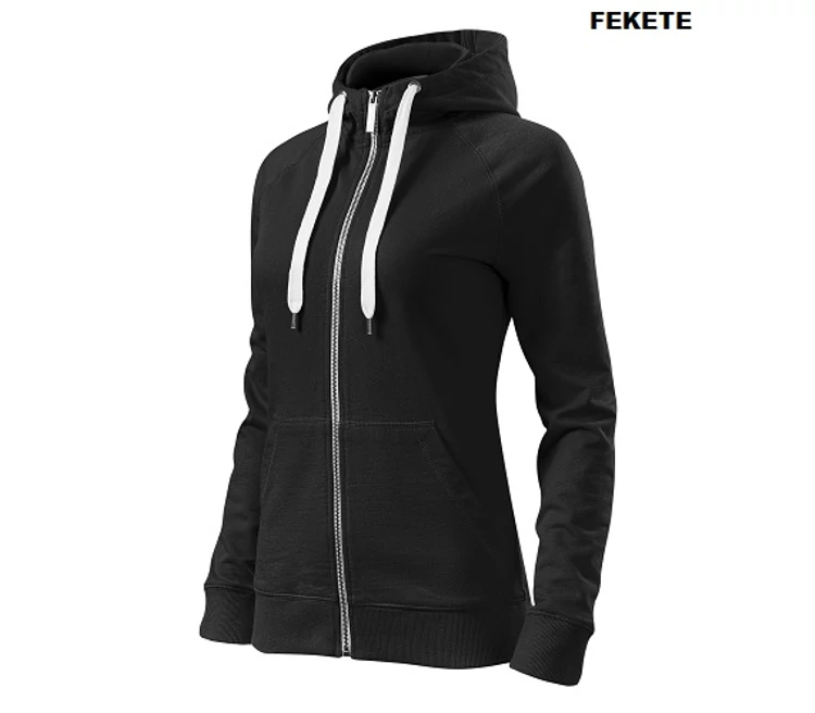 Malfini Voyage 451 pamut női pulóver Fekete (01)
