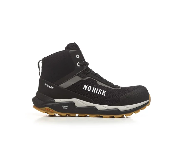 No Risk Athletic mid black S3L CI HI HRO FO  SR Védőbakancs