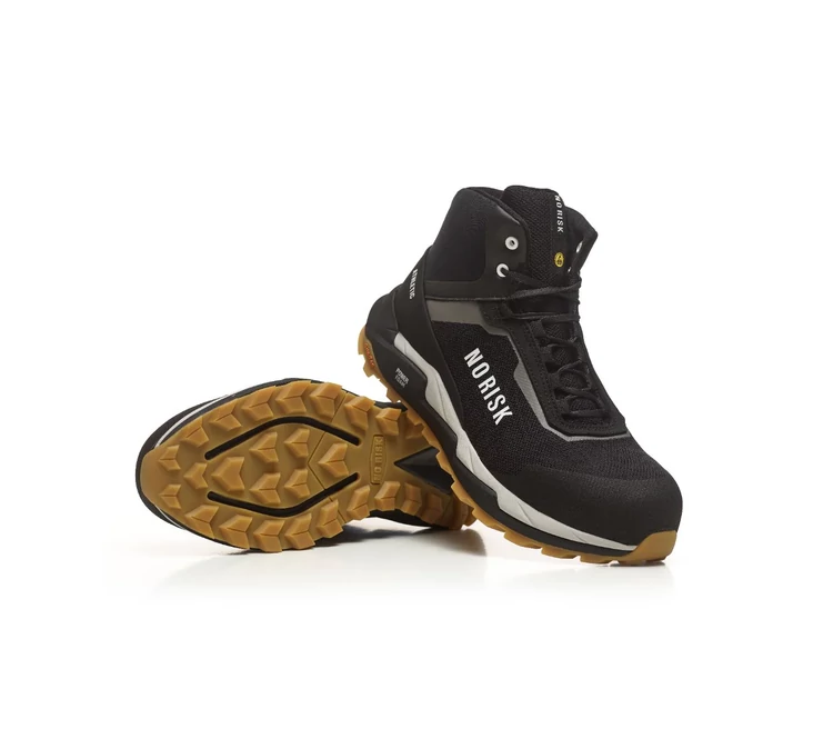 No Risk Athletic mid black S3L CI HI HRO FO  SR munkavédelmi bakancs