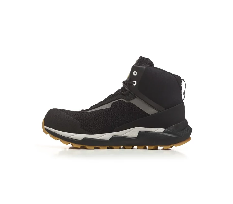 No Risk Athletic mid black S3L CI HI HRO FO  SR prémium munkavédelmi cipő