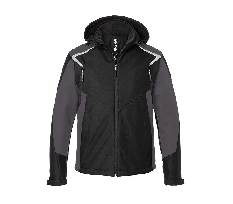 BODYFORCE softshell télikabát Fekete/antracit (9997)