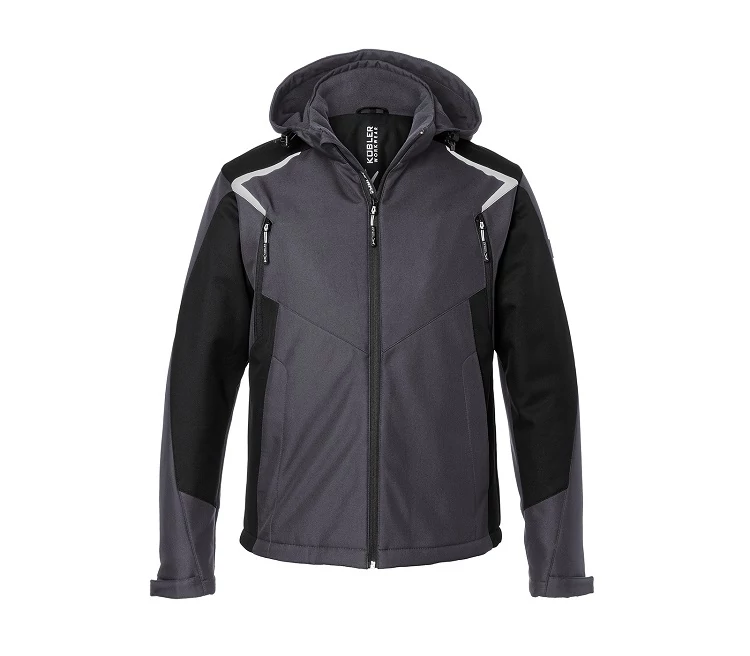 BODYFORCE softshell télikabát Antracit/fekete (9799)