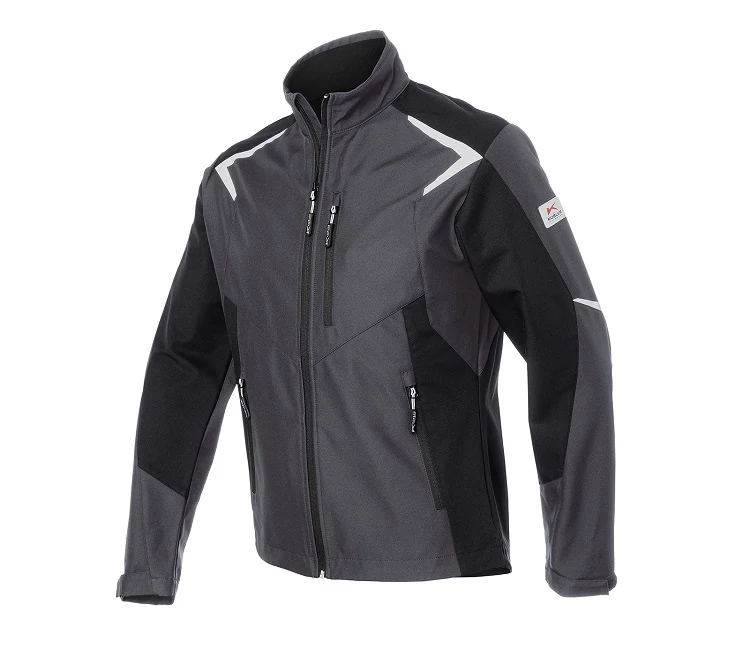 BODYFORCE softshell kabát Antracit/fekete (9799)