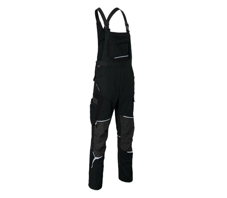 BODYFORCE kantáros nadrág Fekete/antracit (9997)
