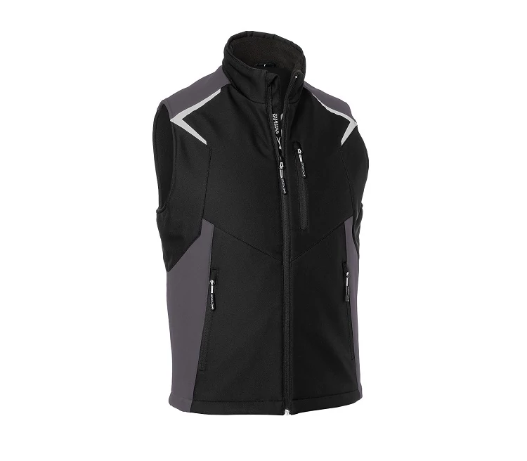 BODYFORCE softshell mellény Fekete/antracit (9997)