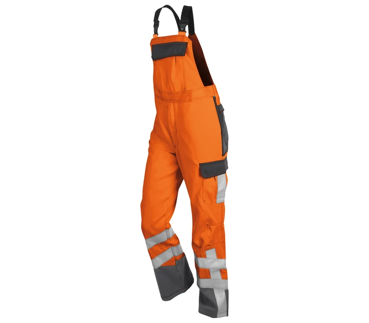 Kübler Safety 7 multinorm láthatósági kantáros nadrág - PPE3