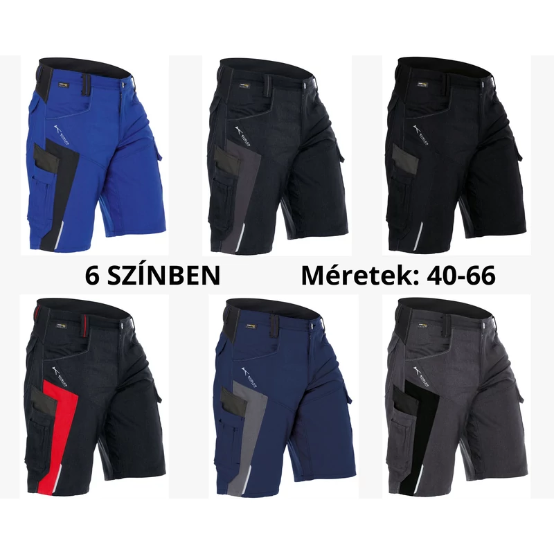 Kübler Bodyforce rövidnadrág - 6 színben 40-66 méretig
