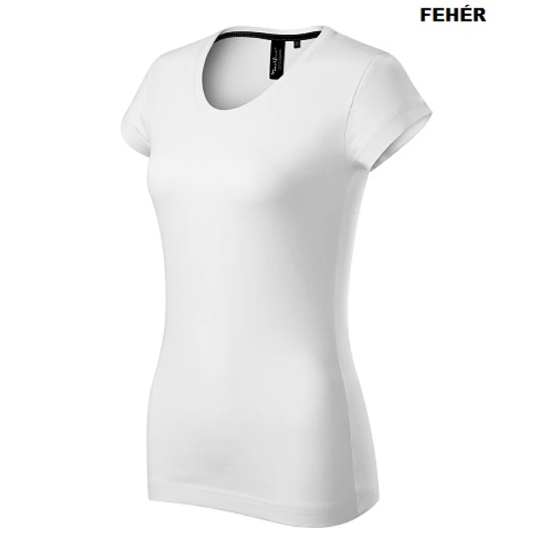 Malfini Exclusive prémium női póló Fehér (00)