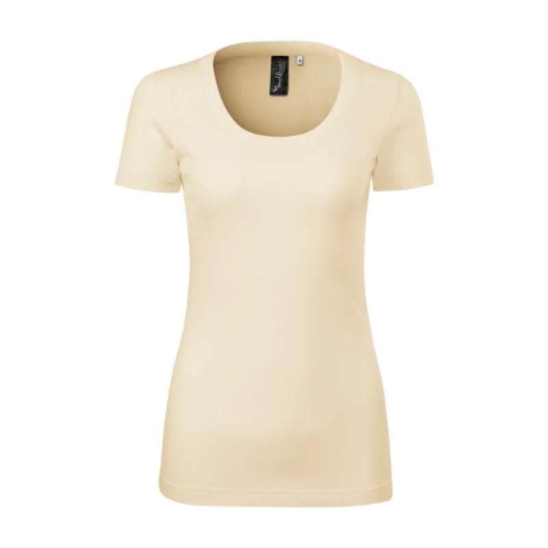 Malfini MERINO RISE 158 női prémium merinói gyapjú póló (Mandula 21)