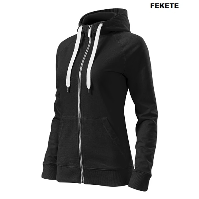 Malfini Voyage 451 pamut női pulóver Fekete (01)