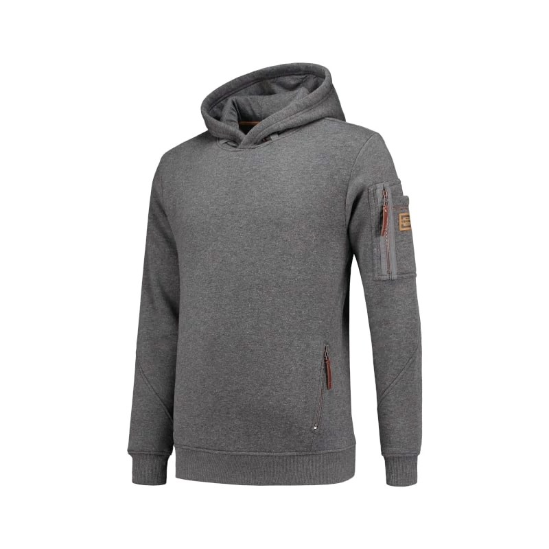 Tricorp T42 Prémium hooded sweater pulóver Stone melange (TD)