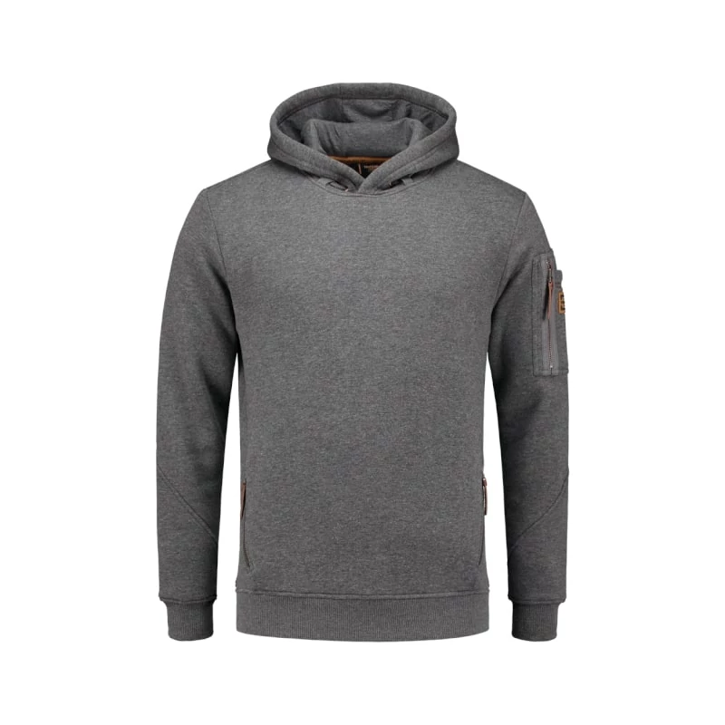 Tricorp T42 Prémium hooded sweater pulóver Stone melange (TD)